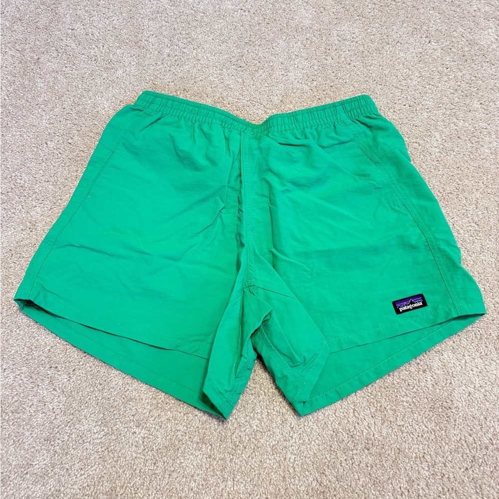 Patagonia Women’s Bright Green Athletic Shorts
